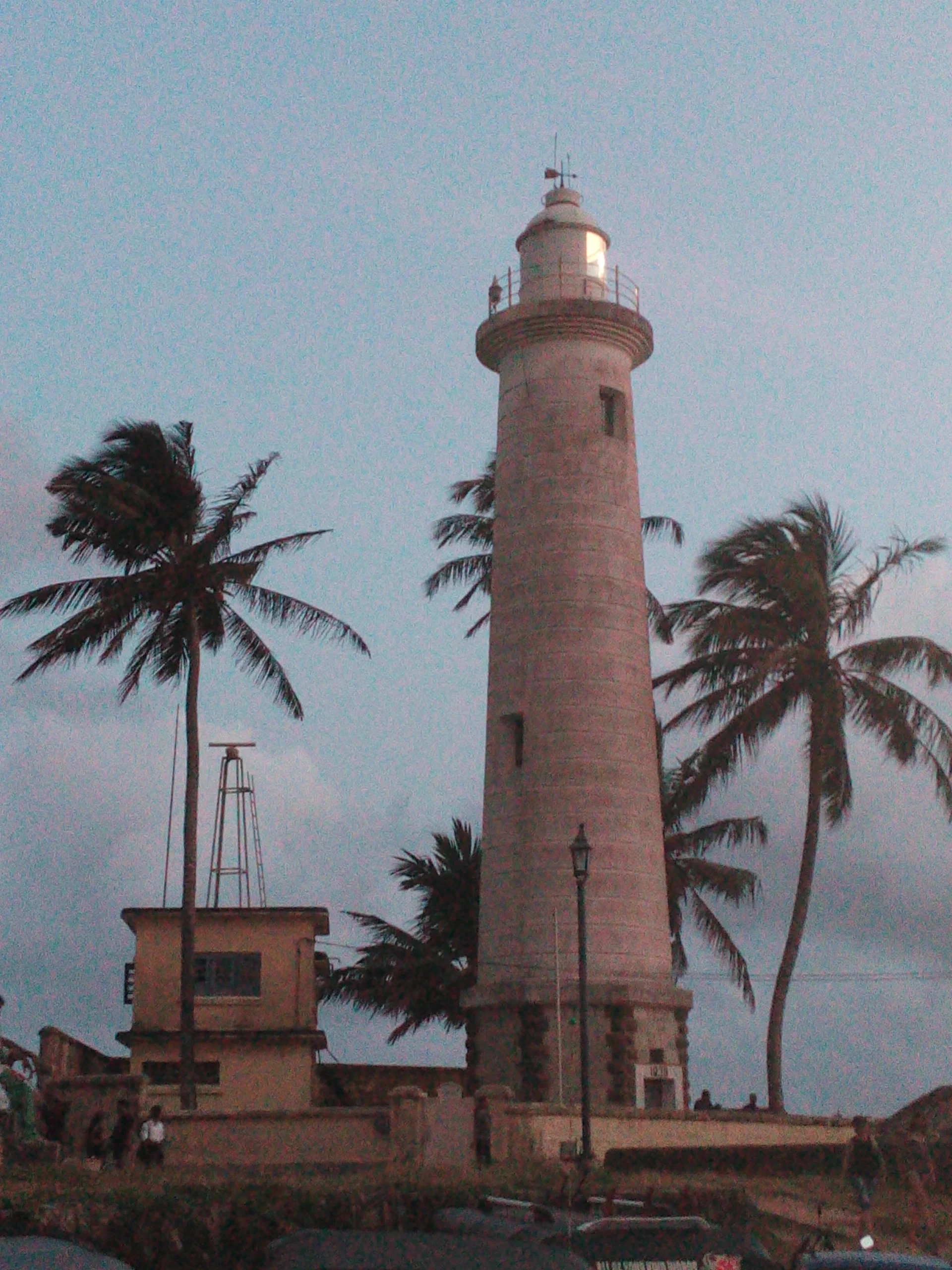 Aged Old Light House in Galle Fort